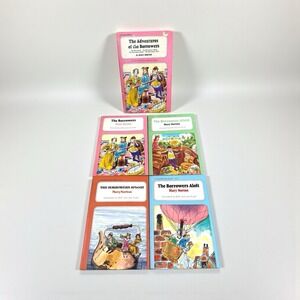 The Adventures of the Borrowers 4 PB Slipcover Set 1953-61 by Mary Norton